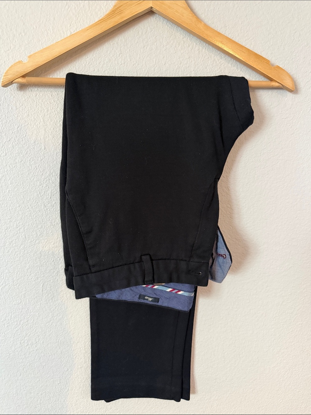 Men's Black Dress Pants - Classic Tailored Fit